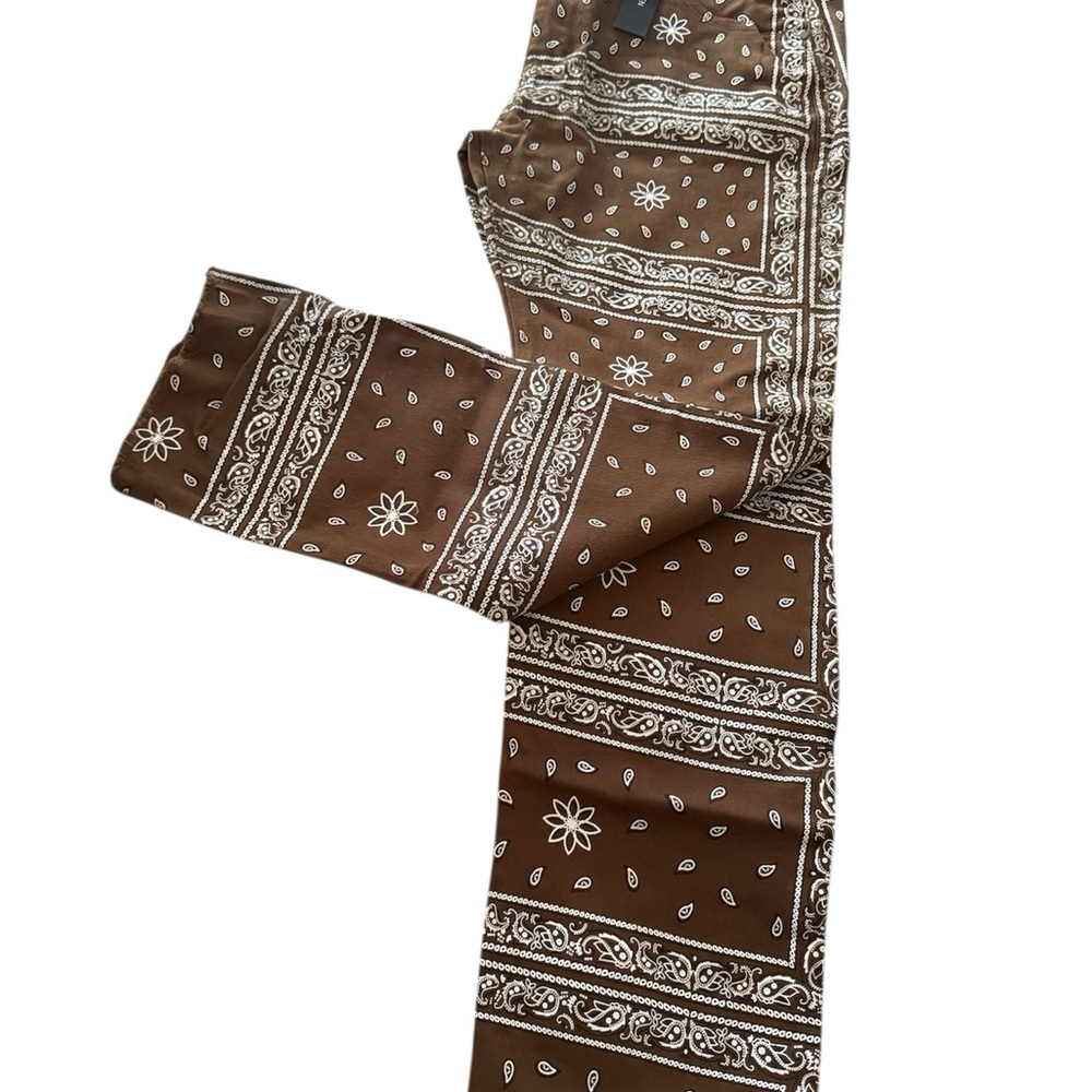 Fashion Nova Brown Bootcut Jeans